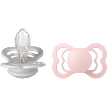 BIBS Supreme Silicone Size 2: 6+ months биберон Haze / Blossm 2 бр