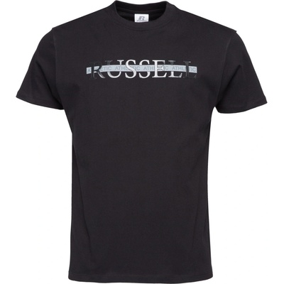 Russell Athletic T-SHIRT černá bílá