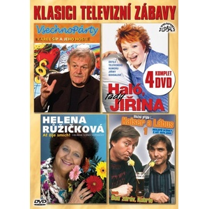Supraphon Klasici televizní zábavy - 4DVD (024058)