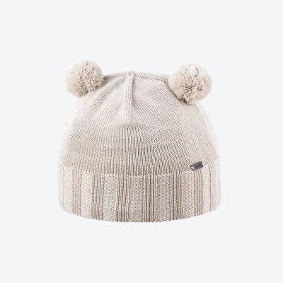 Kama dětská pletená Merino čepice B102 běžová