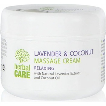 Image 1 of Bulgarian Rose Karlovo Herbal care Релаксиращ масажен крем Лавандула и Кокос 240мл