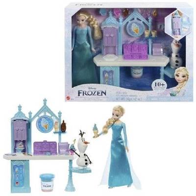 Frozen Zmrzlinový stánek s Elsou a Olafem herní set HMJ48