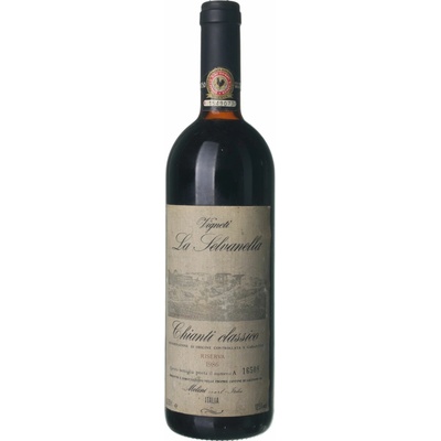 La Selvanella Chianti Riserva suché červené 1986 0,75 l (holá láhev)