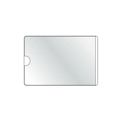 Samolepiace vrecko vizitkové s otvorom zboku DURABLE 93x62mm 100ks