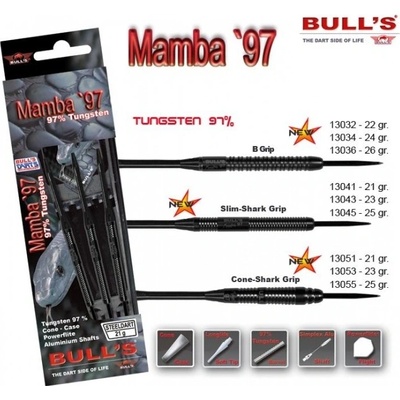 Bull's Steel Mamba '97 B Grip 26g 13036