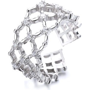 Silenti Jewelry Сребърен пръстен "Наситеност" - 9 - 59.5мм (19.1мм диам. )