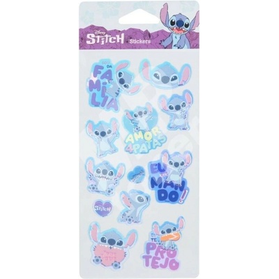 Disney Stitch 2 detské holografické samolepky