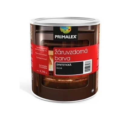PRIMALEX, PX žáruvzdorná barva černá 0,75L