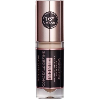Revolution Beauty Conceal & Define Течен коректор Infinite, C4.5, 5 ml