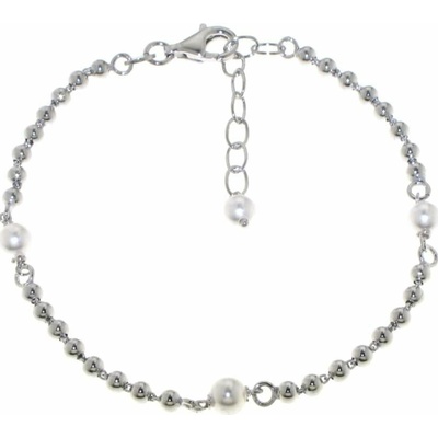 INFINITYSILVER Strieborný náramok guličkový 21107517+