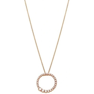 Zlaton Řetízek růžové zlato s diamanty 000042710233