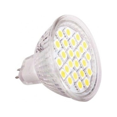 СВЕТОДИОДЕН СПОТ 24-5050LED 5W / 12V-GU 5.3, MR16 (FLAG-new2)