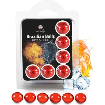Image 1 of Secret Play set 6 brazilian balls hot & cold effect