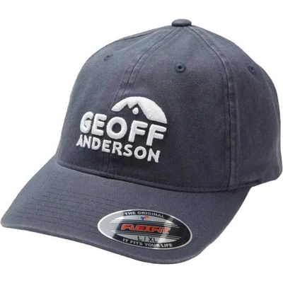 Geoff Anderson Flexfit Washed modrá 3D logo