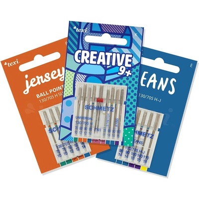 Texi set jehel Schmetz 130/705 H (universal creative, stretch, jeans) – Zboží Dáma