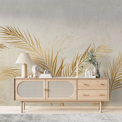 Art Gift Decor Фототапет - Палми от злато