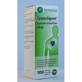 BRONCHIPRET TYMIÁN A BŘEČŤAN POR SIR 1X100ML
