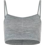 super. natural Дамски спортен сутиен super. natural Women's Cosy Bra Sports bra - Cashmere Grey Melange - размер XS (114-2447-1311)