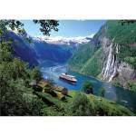 Ravensburger - Puzzle River of Seven Sisters, Norway - 1 000 piese