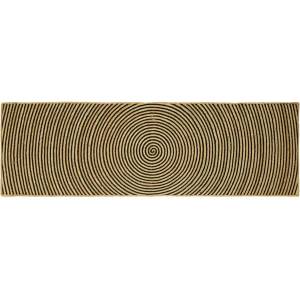 vidaXL Килим за площ Черно 80 x 250 cm юта (42010737)