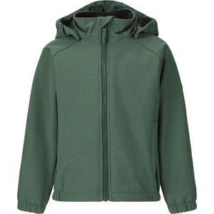 ZIG ZAG Детско софтшел яке ZIG ZAG Kid's Bjorn Softshell jacket - Trekking Green - размер 98 (703-5528-0412)