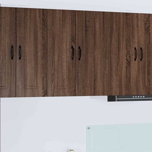 vidaXL Панел за миялна машина Kalmar Кафяв дъб 60 x 31 x 80 см (884701)