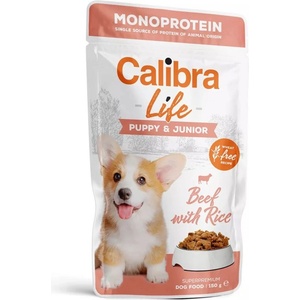 Calibra Dog Life Puppy & Junior Beef with Rice консерви 150 г