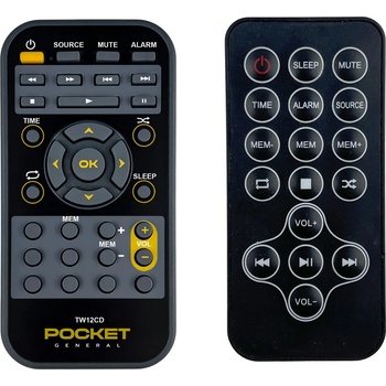 GENERAL Bigben tw12cd - дистанционно управление дубликат (tw12cd)