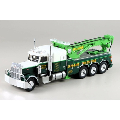 BREKINA Peterbilt 359 Odtahový Vůz Ohare zelená/bílá 1:87