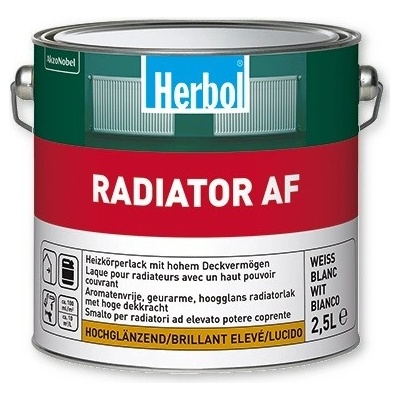 Herbol Radiator AF bílý syntetický email na topná tělesa 0,75L