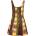 Desigual Къса рокля за жени desigual, Размер s, Цвят Жълт (26swvw58_gi4086)