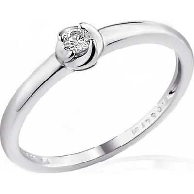 Gems Zásnubní prsten Norin s diamantem bílé zlato 585 38 1 1320.1B00.0.50.HSI1.000
