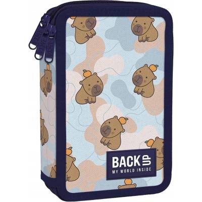 BackUP Несесер с пособия BackUp 8 EW - Orange Capybara, 3 ципа (710230)