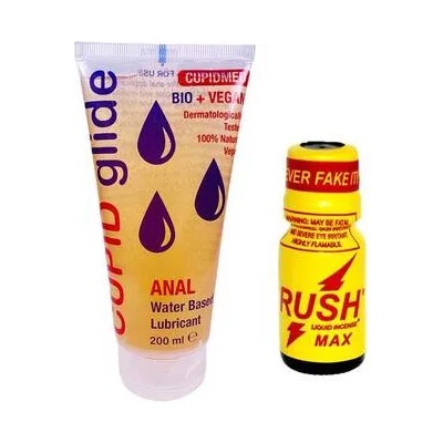 Комплект Анален лубрикант & Попърс Rush