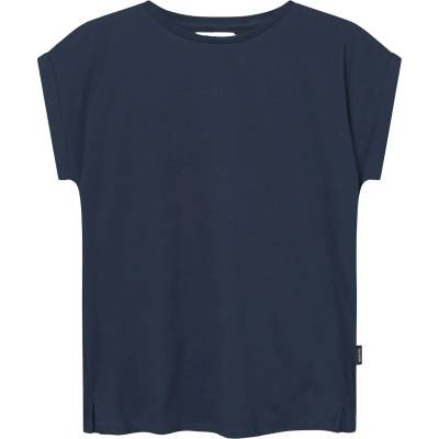 DEDICATED Дамска тениска DEDICATED Women's T-Shirt Visby Base - Black Iris Blue - размер XS (116-7055-1311)