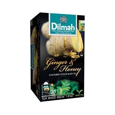 Dilmah Černý čaj Zázvor Med 20 x 2 g