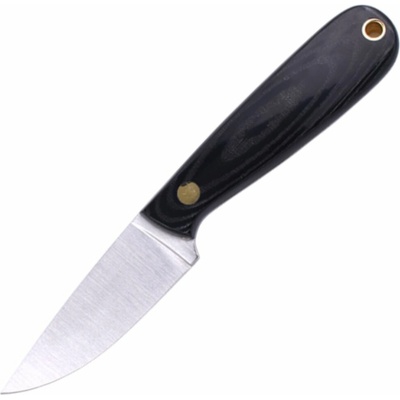 Brisa Necker 70-Black micarta 12C27 Flat Sheath Necker 70 Kydex - Flat BRS-006-9803-1512
