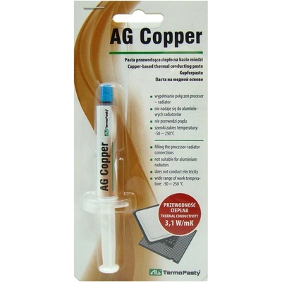 Pasta Termal Grease Cu 1,5ml AG AGT-060