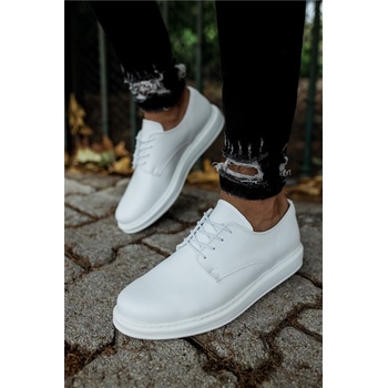 Chekich Унисекс обувки с връзки CH003 - Бели #359427 (359427_Бяло)