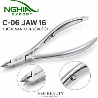 Nghia Export kliešte na nechtovú kožičku C-06 JAW 16