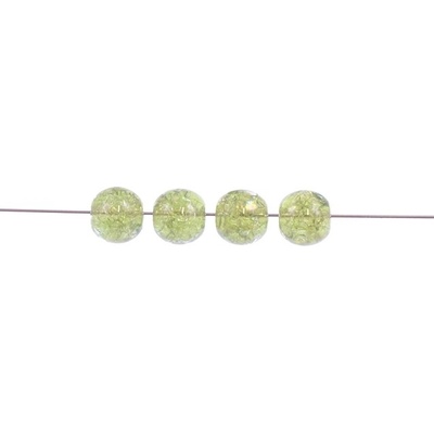 Glass beads, s.r.o. Práskané kulaté korálky - 6 mm 50230/85500 Balení: 300ks