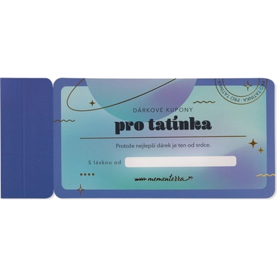 Dárkové kupony pro tatínka