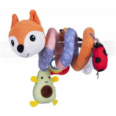 Balibazoo Бебешка играчка Bali Bazoo - Спирала, Лисица (110037)