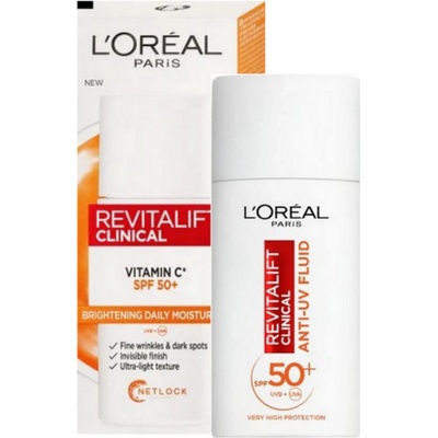 L'Oréal Revitalift Clinical Vitamin C Anti-UV Fluid denný 50 ml