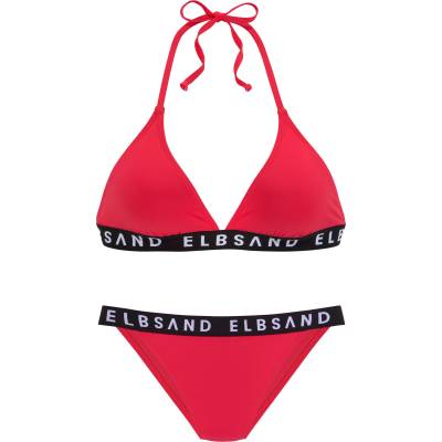 Elbsand Бански тип бикини червено, размер 38