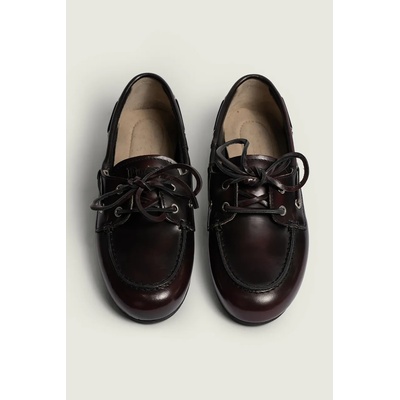 Posa лоуфъри дамски от кожа Boat Loafer (PW26.501)