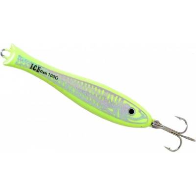 JSA fish - Pilker 3D Ice fish 5 F.O.I. žluto-stříbrný 80g