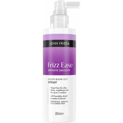 John Frieda Frizz Ease Salon Blow - Out Spray uhladzujúci sprej pre tepelnú úpravu vlasov 200 ml