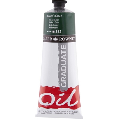 Daler Rowney Graduate Маслена боя Hooker's Green 200 ml 1 бр (117200352)