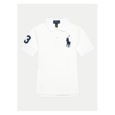 Ralph Lauren Тениска с яка и копчета 322703635099 Бял Regular Fit (322703635099)